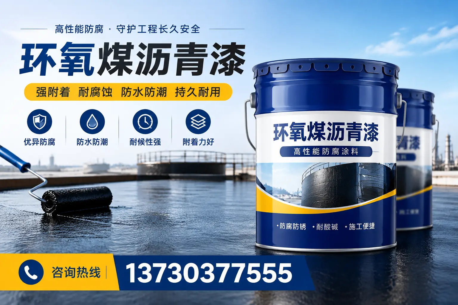 如何判断环氧煤沥青漆的质量?吴忠消费者指南